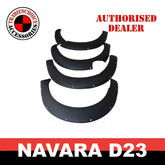 Fender Flares Pocket Style Guard Cover 6inch to suit Nissan Navara NP300 2015-2020